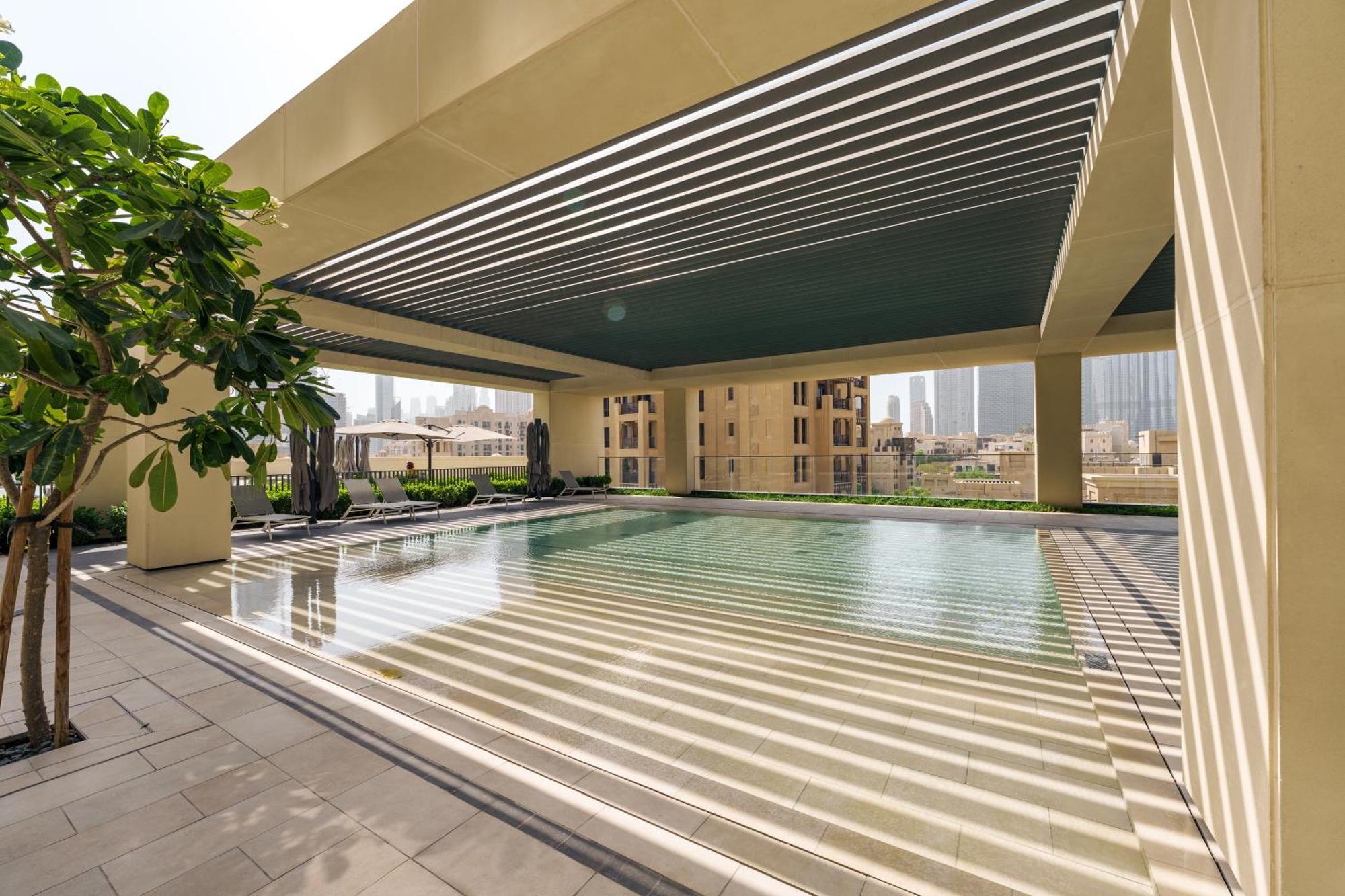 Maison Privee - Elevated Living With Spectacular Burj Khalifa Views Dubaj Kültér fotó