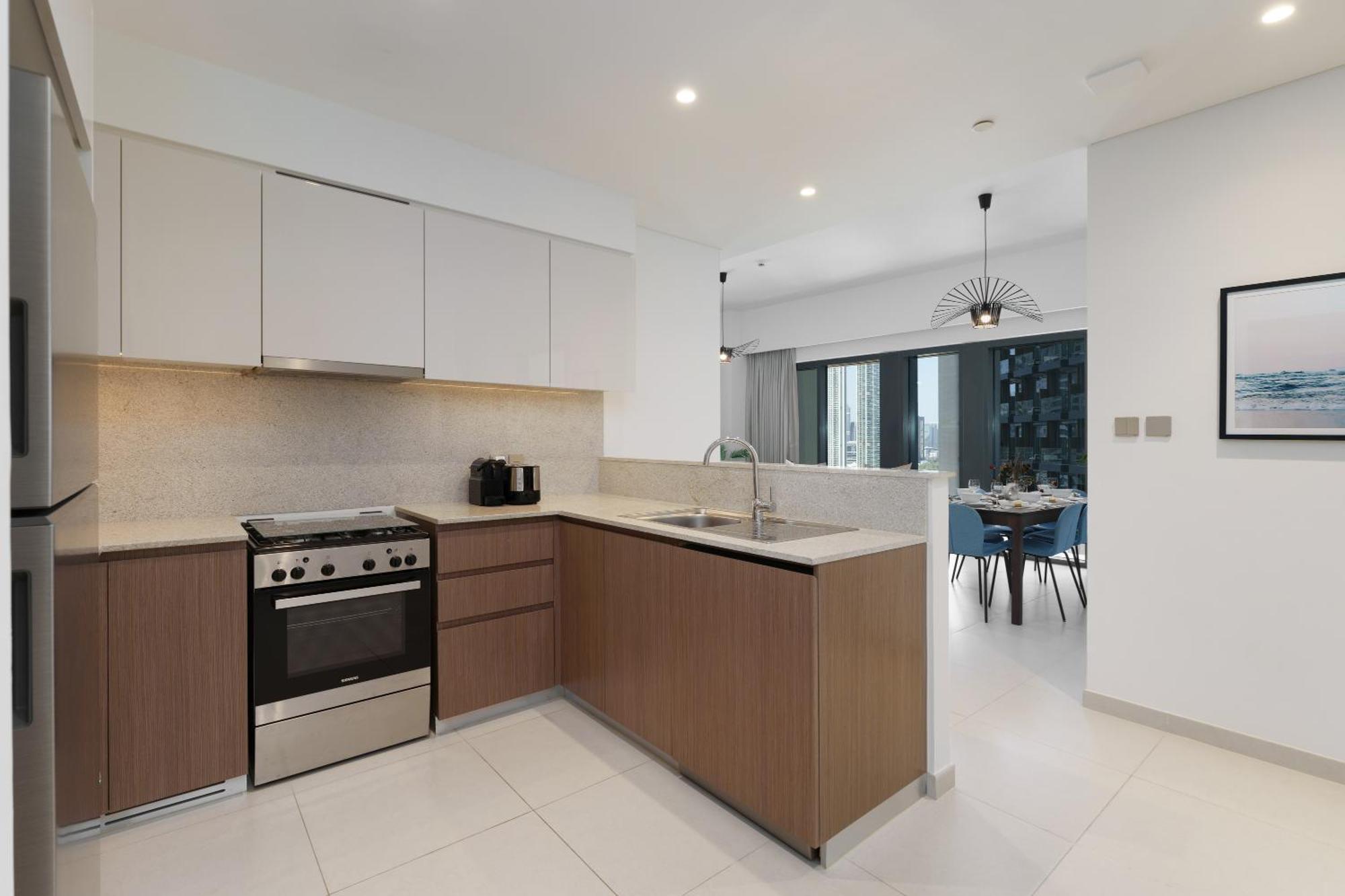Maison Privee - Elevated Living With Spectacular Burj Khalifa Views Dubaj Kültér fotó
